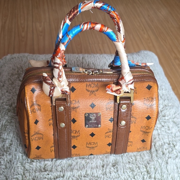 MCM Handbags - MCM Boston Bag